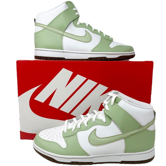 Nike Dunk High Retro SE Honeydew DQ7680-300 Honeydew/Summit White Size 14 - Picture 6 of 9